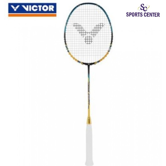 TERLARIS CLEAR SALE  Raket Badminton Victor Thruster K 9000 / TK-9000 Gold