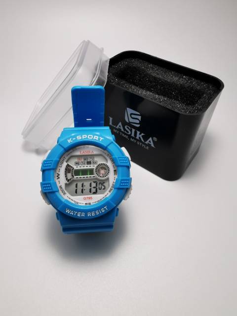 Jam tangan digital Anak Anak Remaja water Resist Lasika 795