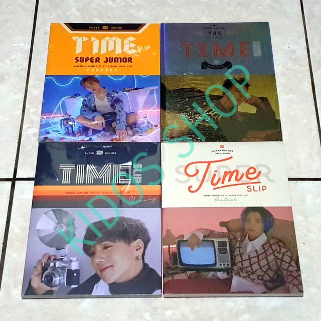 [READY] Super Junior Time Slip [EUNHYUK YESUNG LEETEUK DONGHAE]