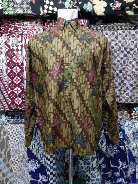 KEMEJA BATIK LENGAN PANJANG MURAH