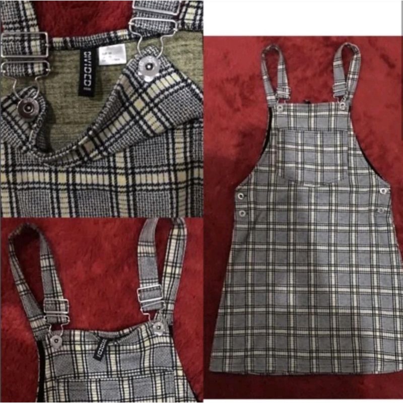 Preloved overall divided,Ori,Overall