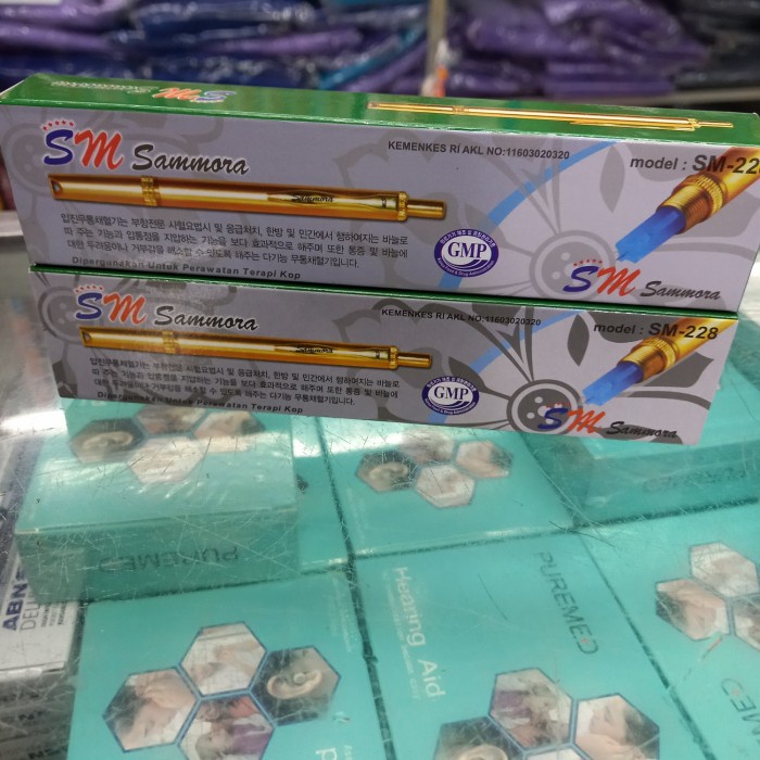Pen Bekam - Lancing Samora Gold - Alat Bekam Samora Gold