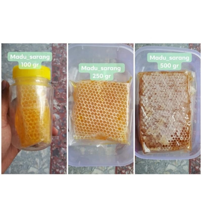 

Madu sarang melifera murni kemasan 500gr