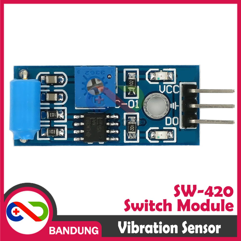 SW-420 SW420 VIBRATION SENSOR GETAR SWITCH MODULE FOR ARDUINO UNO MEGA SENSOR GETARAN