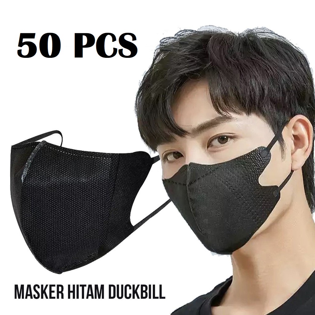 MASKER DUCKBILL GARIS IMPORT TERBARU ISI 50PCS