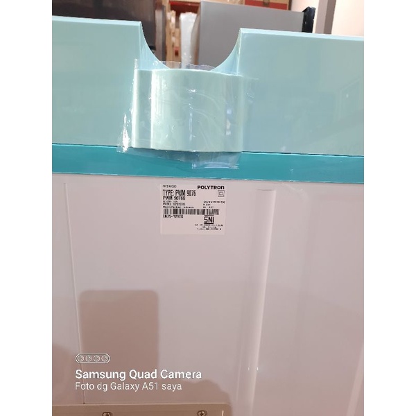 Mesin Cuci 2 Tabung 9kg Polytron PWM 9076