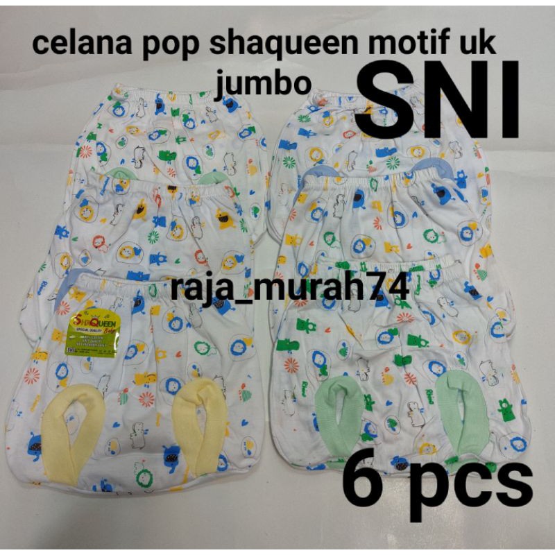 6 pcs cln pop jumbo motif SNI