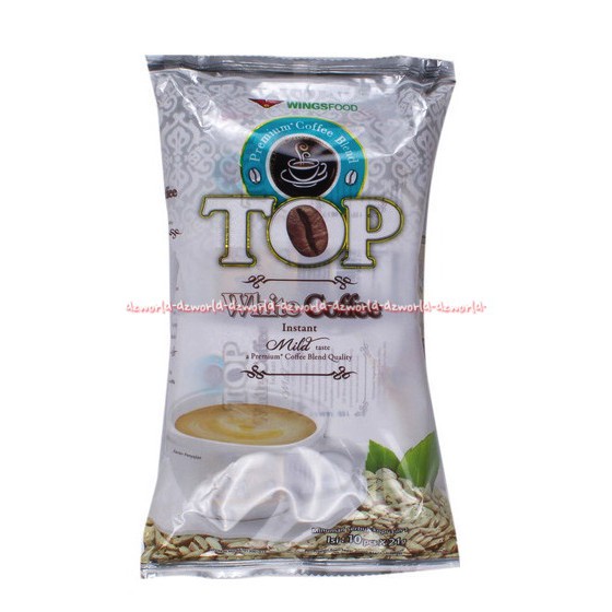 Top White Coffee Instant 10 Sachet Kopi Instan