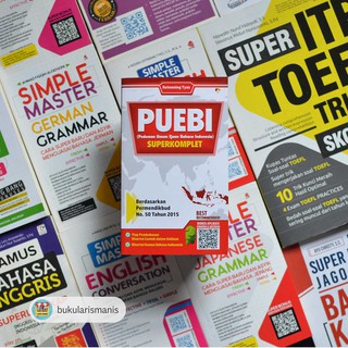 Jual BUKU TERLENGKAP PUEBI Superkomplet ( Pedoman Umum Ejaan Bahasa ...