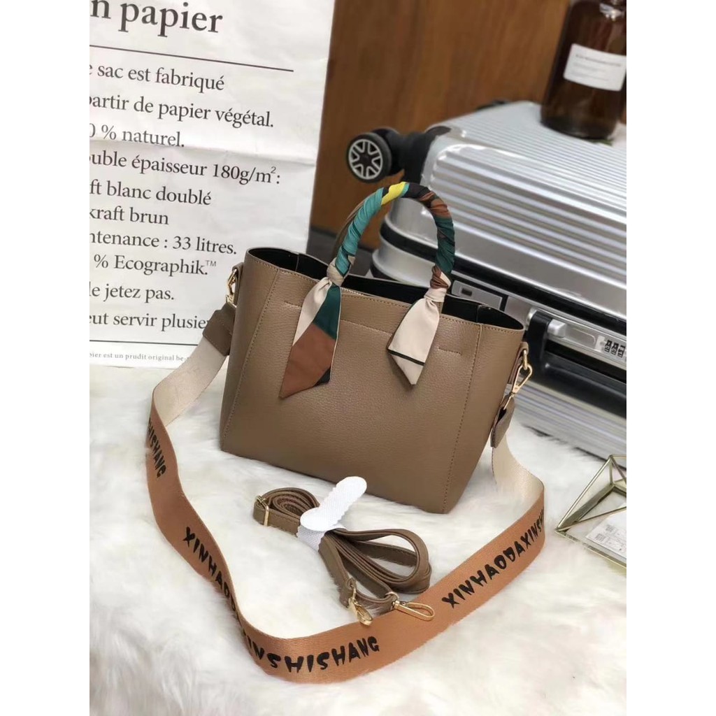 #823 Promo besar-besaran 2 in 1 tas jinjing hand bag wanita cewe murah meriah stock terbatas