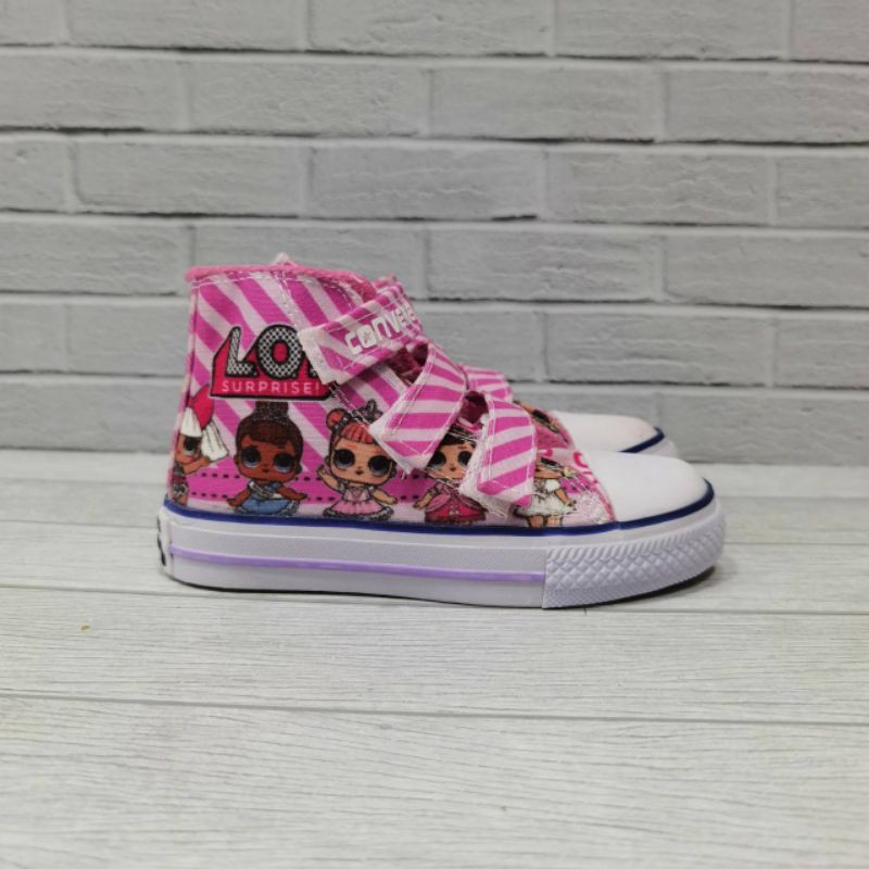 SEPATU ANAK KIDS CONVERSE ALL STAR MOTIF LOL SURPRISE