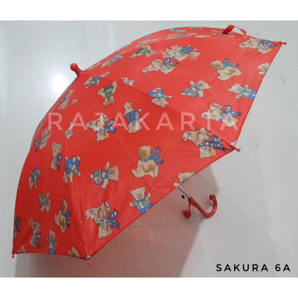 PAYUNG ANAK PELUIT 17 INCHI MOTIF RANDOM BRAND SAKURA 6A