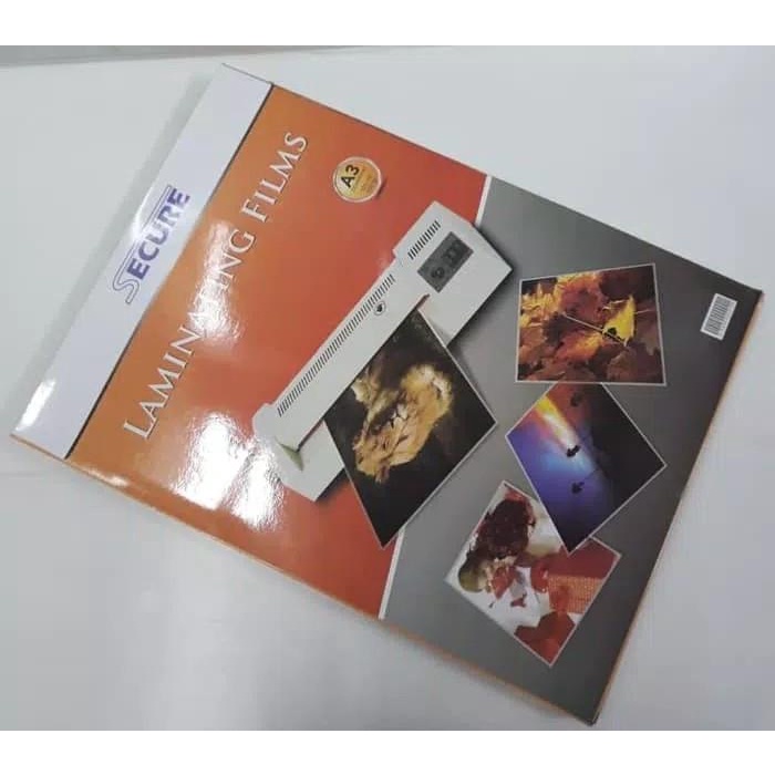 

Plastik Laminating Film A3 ( isi 100 Lembar)-Laminator/Mesin Laminasi