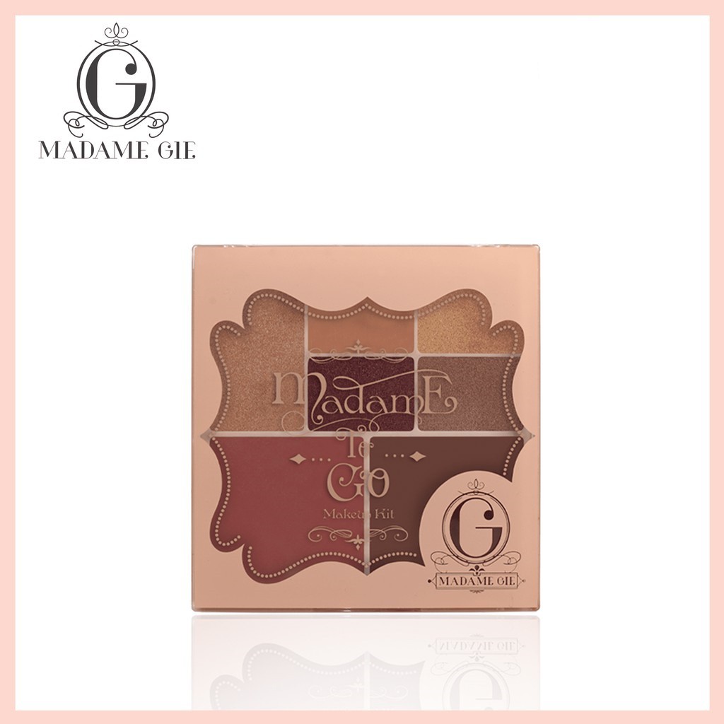 DOMMO - D8040 Madame Gie Madame To Go - MakeUp Face Pallete