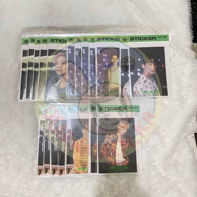 [ SALE ] READY NCT 127 POSTCARD HOLOGRAM STICKER MD PC PHOTOCARD JAEHYUN HAECHAN TAEYONG