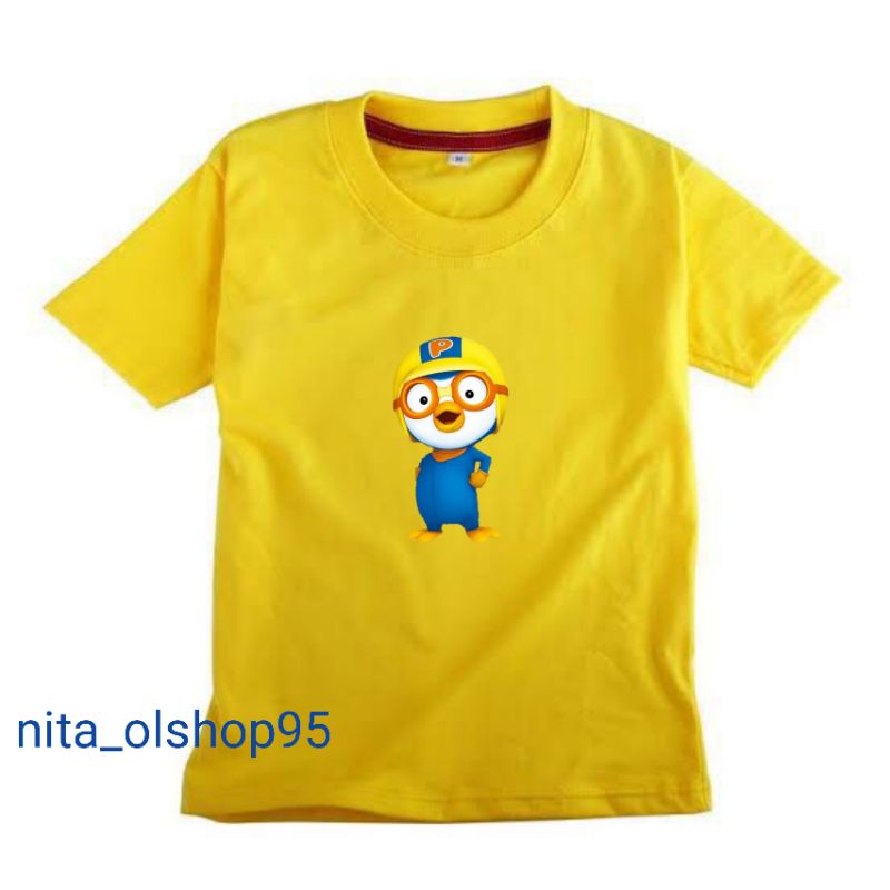 baju anak karakter, baju anak pororo