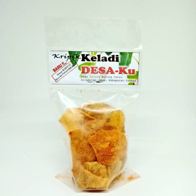 

Kripik Keladi Desa-Ku Gurih dan Renyah