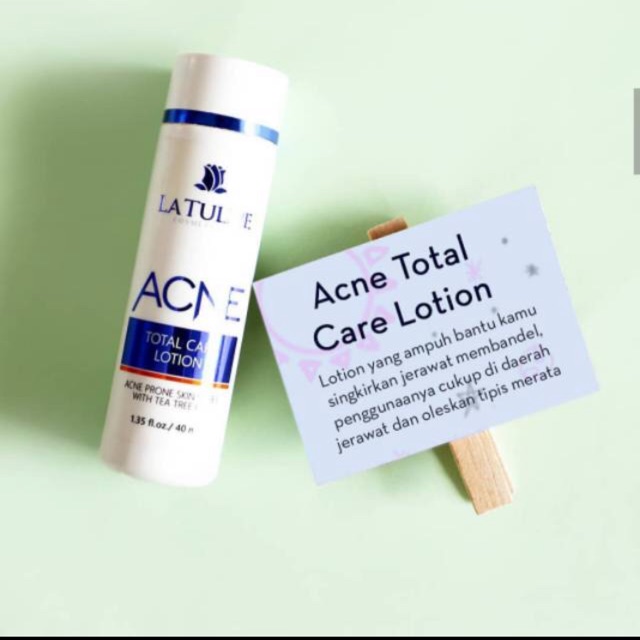 La tulipe acne total care lotion