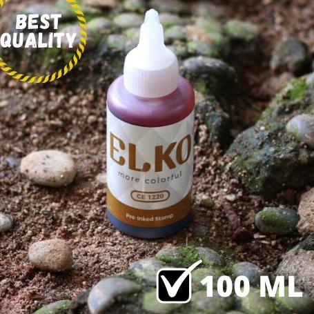 

Limited - Tinta Stempel Flash Trodat Otomatis Warna EMAS isi 100 ML ELKO Waterproof ,.