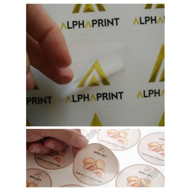 

Print n cut stiker (vinyl dan transparan)