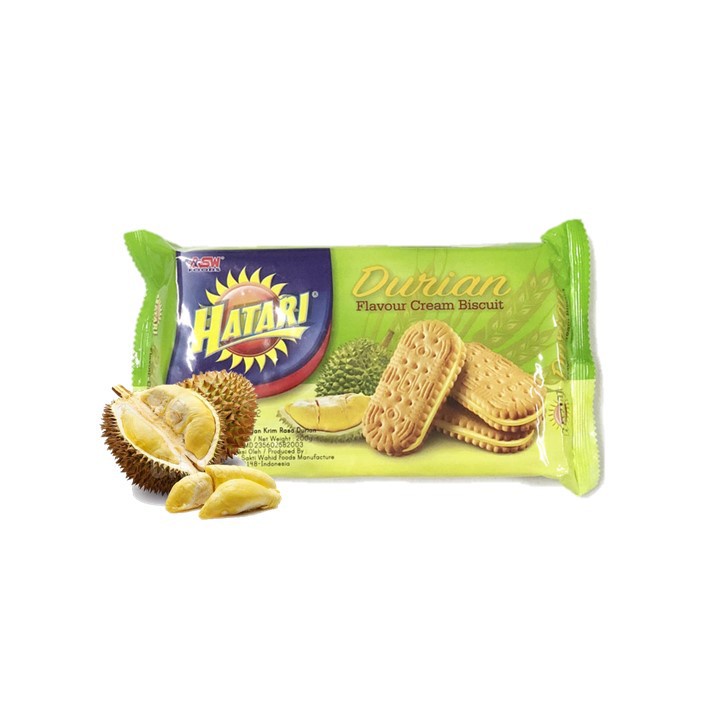 Jual Hatari Durian Cream Biscuit G Shopee Indonesia