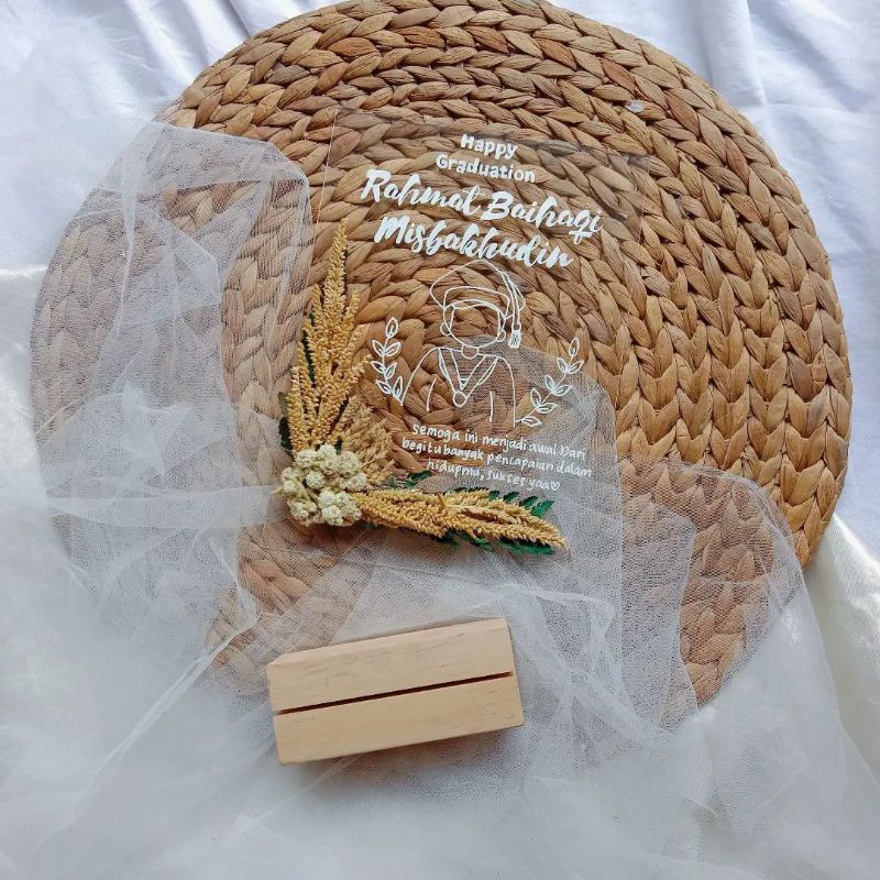 KADO WISUDA KADO NIKAH| Acrylic lettering ACRYLIC CALLIGRAPHY KADO ULTAH KADO WISUDA KADO NIKAH