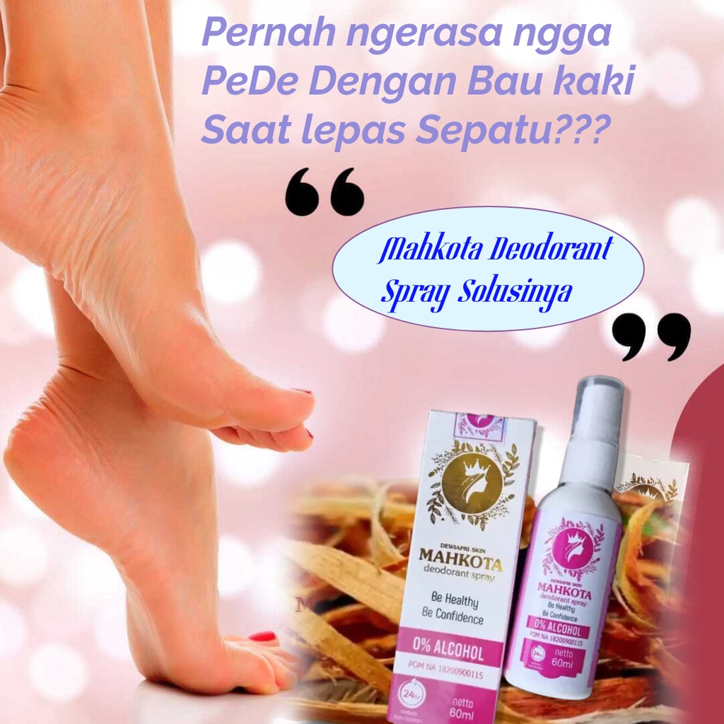 Obat Penghiang Bau Kaki Dan Bau Badan Natural Alami Paling Ampuh