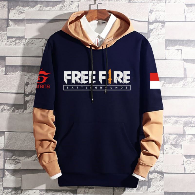 COD//DS//SWEATER HODDIE FREE FIRE XL