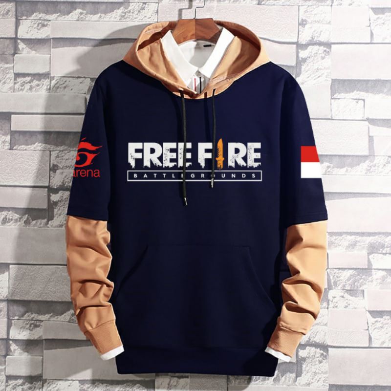 COD//DS//SWEATER HODDIE FREEFIRE (M-L)