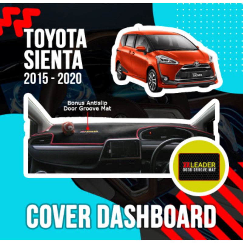 alas karpet cover dashboard mobil sienta