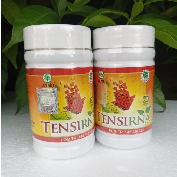 Kapsul Herbal Tensirna | Penurun Darah Tinggi | isi 60 Al-Ghuroba resmi BPOM