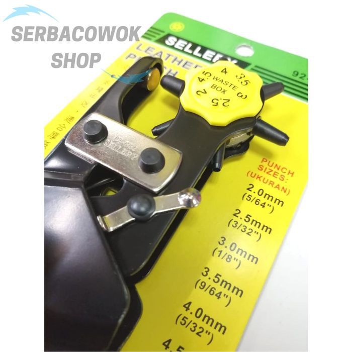 

Produk Terbaik - Pembolong Sabuk Gesper Jaket Sellery Leather Punch 92-882 Termurah