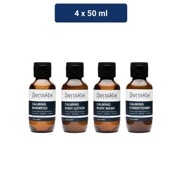 Sensatia Botanicals Calming Travel Set - 4 x 50ml