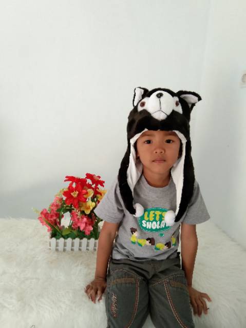 Topi animal hat kucing