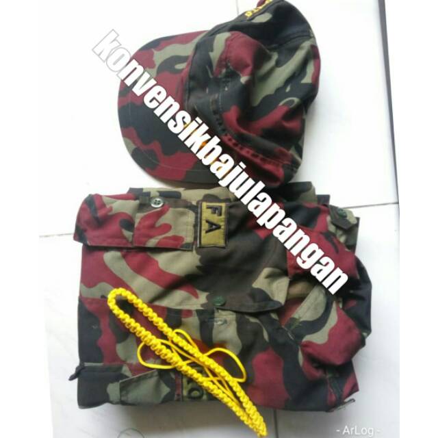 Seragam KOKAM anak motif baru