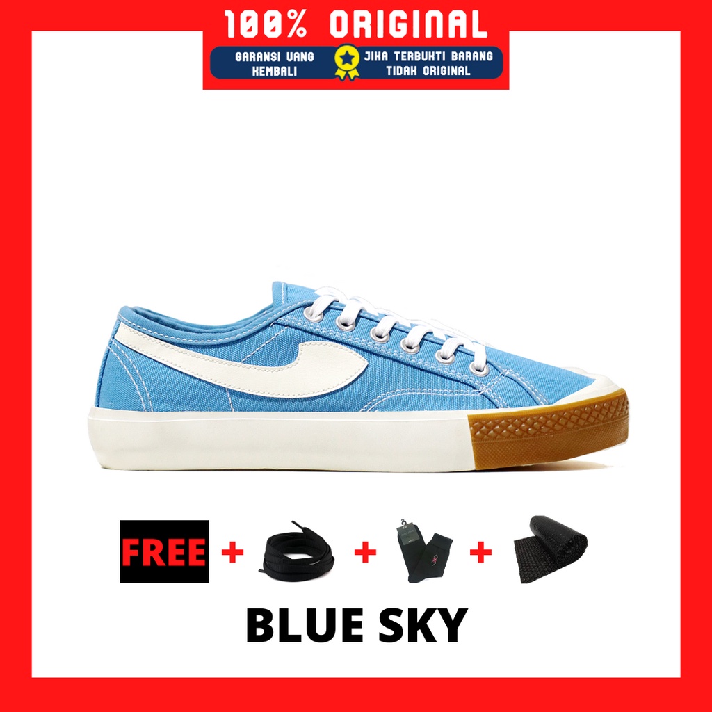 Original Not Sepatu Compass Gazelle Low Sneakers Lokal Casual Pria dan Wanita Lo