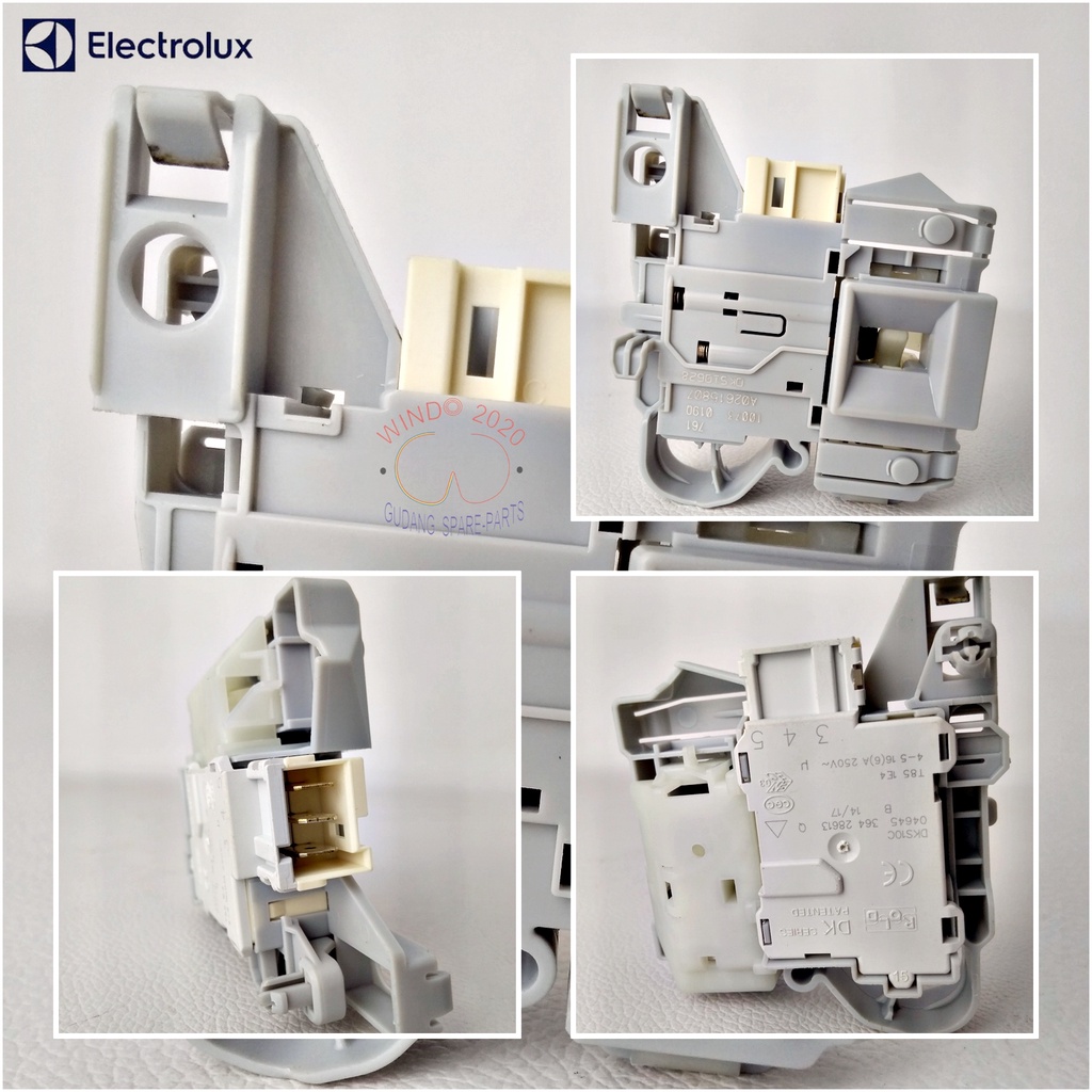 DOORLOCK DKS10628 MESIN CUCI ELECTROLUX FRONT LOADING | DOORLOCK ELECTROLUX DKS10C | DOORLOCK MESIN CUCI