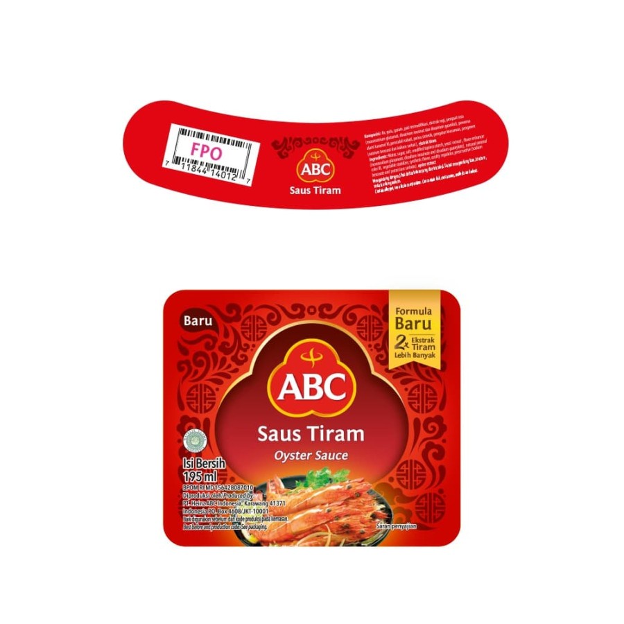 SAUS TIRAM ABC OYSTER SAUCE 195ML