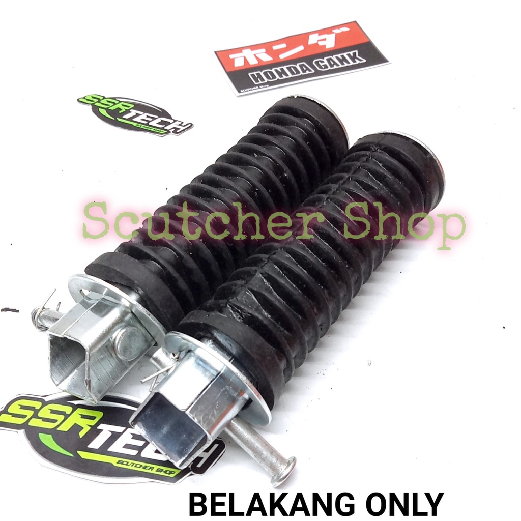 Karet Besi Foot Step Belakang Honda WIN 100 C70 ASTREA STAR 800 SUPER CUP