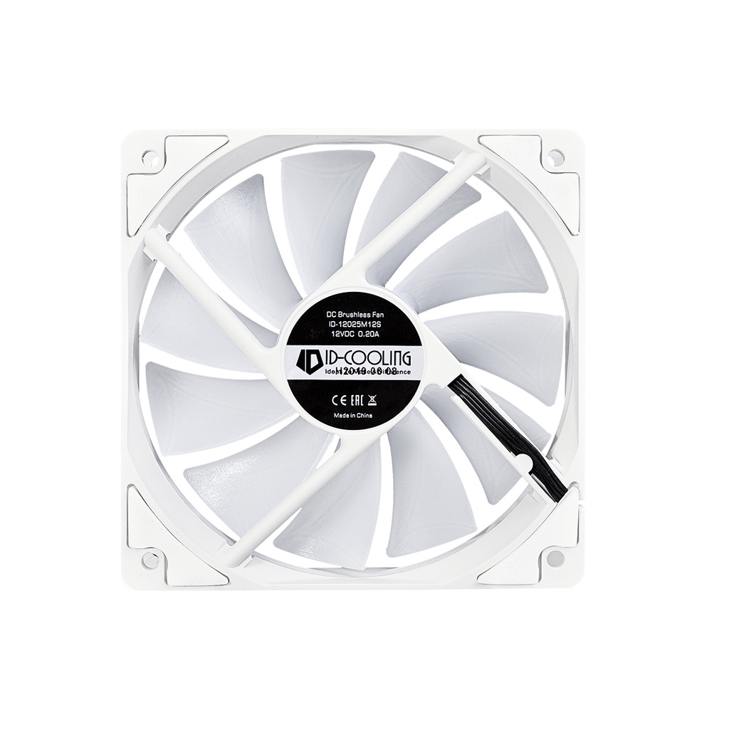 ID-COOLING XF-12025 ARGB TRIO SNOW 120mm Addresable LED Sync PWM Fan