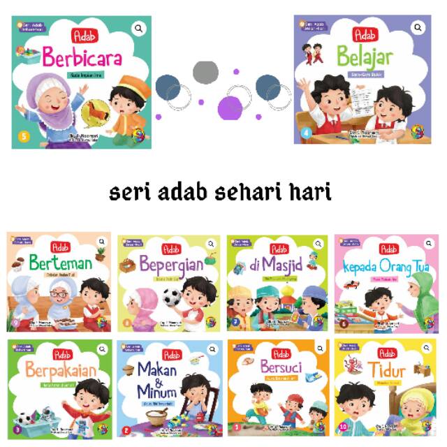 Buku seri adab sehari hari