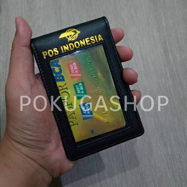 

Nametag kulit pos indonesia / nama tag id card kulit pos / nametag kulit pos /id card holder pos