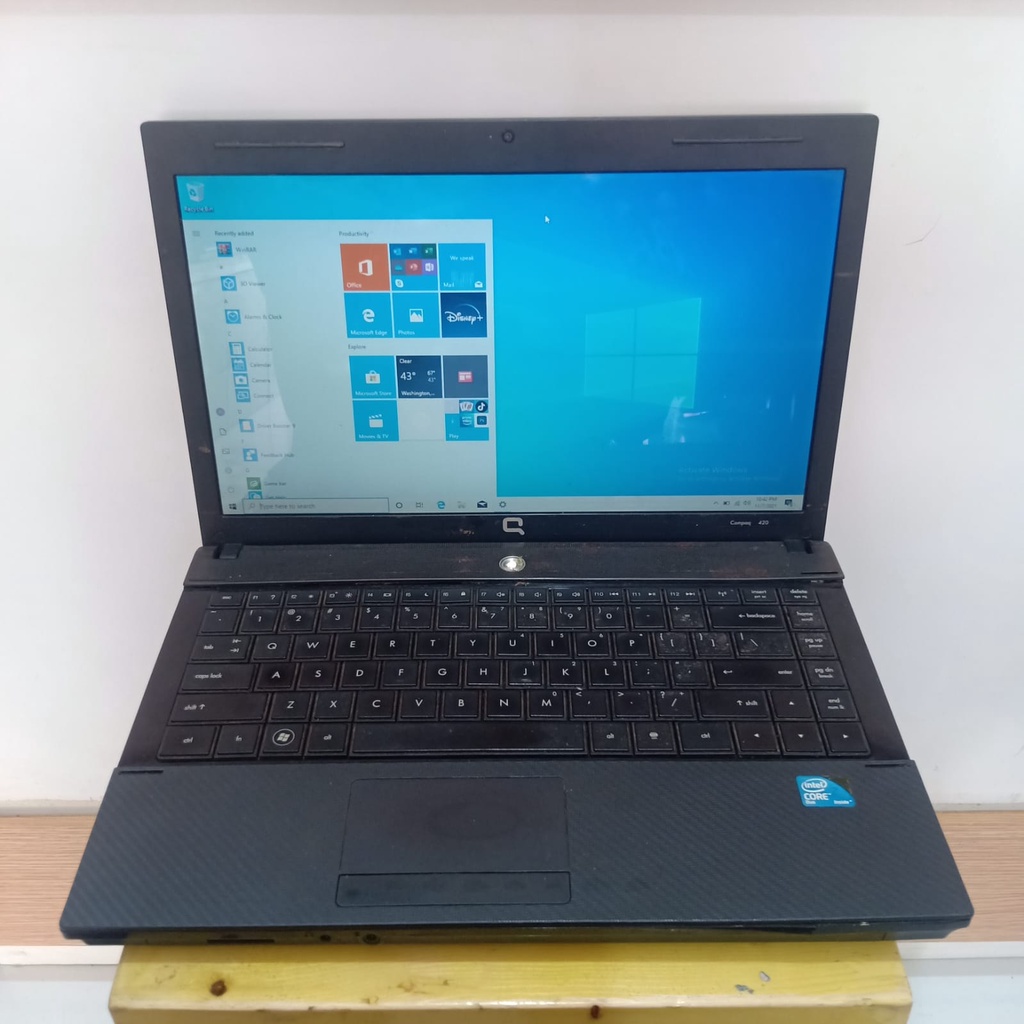 Laptop Hp Compact 420 / Intel Core 2duo / Ram 2 GB / Hdd 160 GB