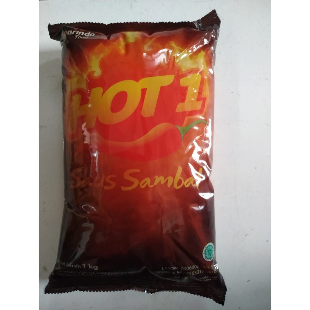 

SAUS SAMBAL HOT1 HOT ONE 1KG