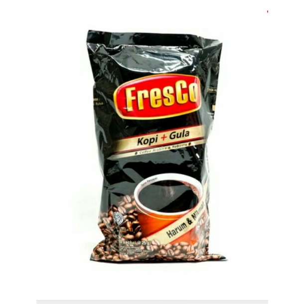 

kopi fresco + gula