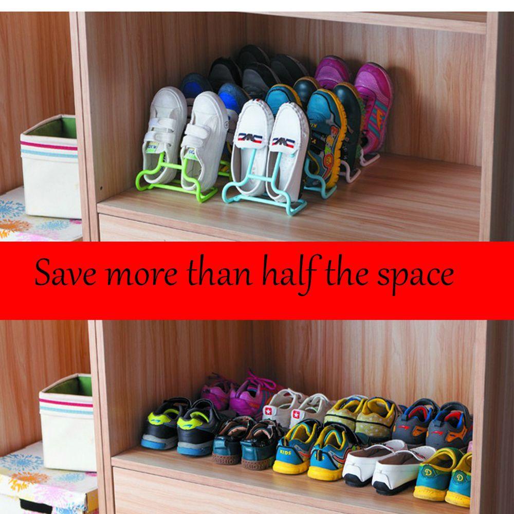 Suyo Rak Pengering Sepatu Rak Multi Fungsi Lemari Pakaian Anak Organizer Kids Shoes Hanging