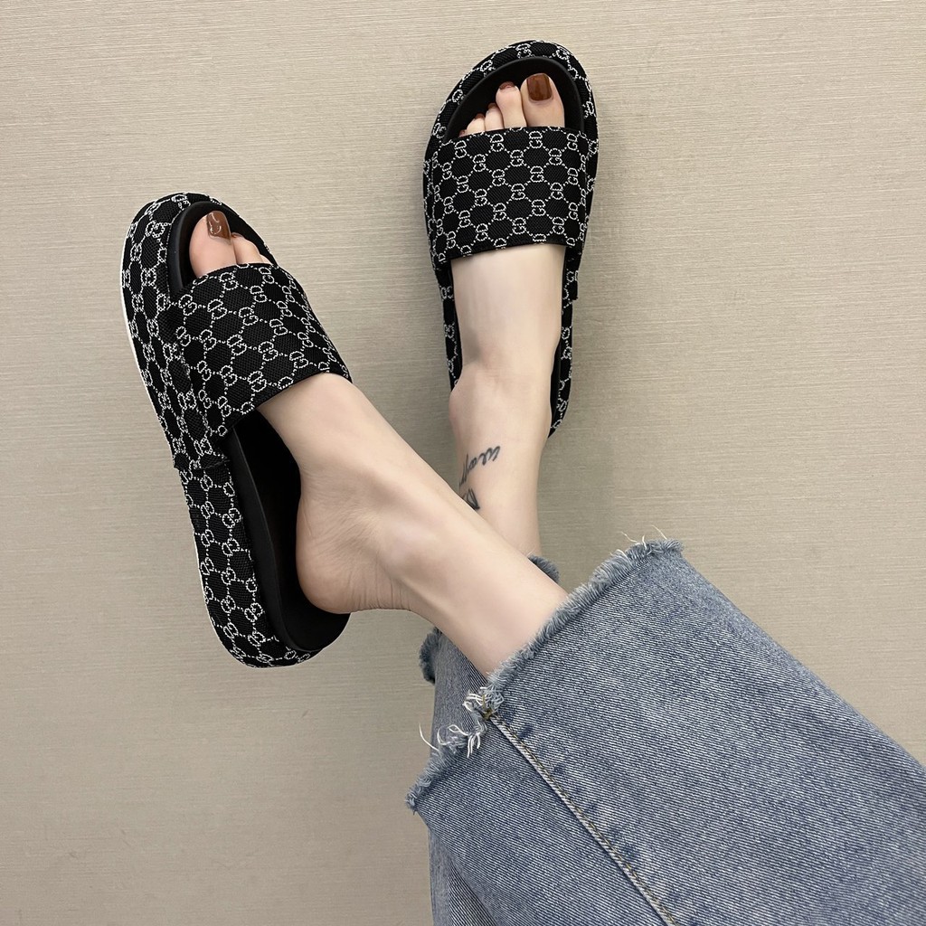 COD BAYAR DITEMPAT!!! 0147 Mesh Printing Slippers