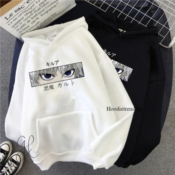 HODISO - Killua Hxh Hoodie Jumper Pullover