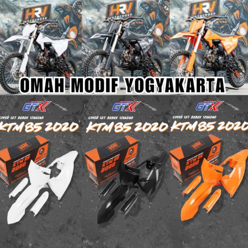 Jual Cover Body SET KTM 85 NEW 2020 2021 BEBEK Standard coverset KTM 85