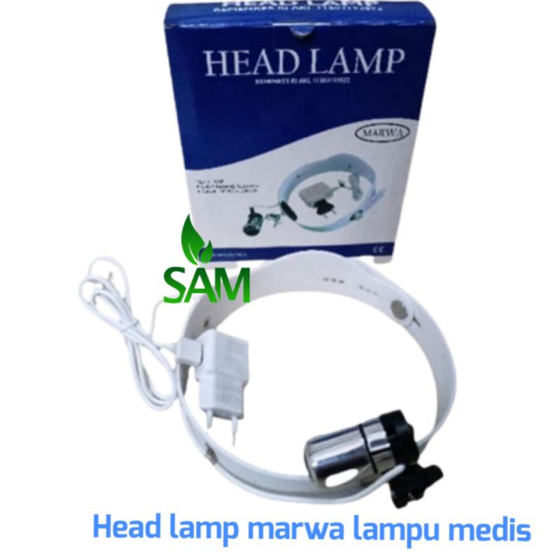 Head lampu marwa/lampu senter medis /senter medis marwa